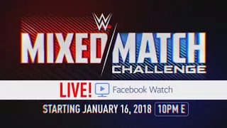 WWE to present Mixed Match Challenge beginning Jan 16 exclusively on Facebook Watch