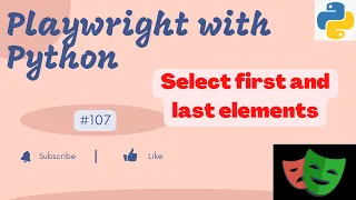 Select first and last element from Multi Select Dropdown using Playwright and Python