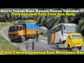 Download Lagu Nyaris Terjadi Baku Hantam || Truck Towing Jumping Saat Membawa Bus Di Bukit Kodok
