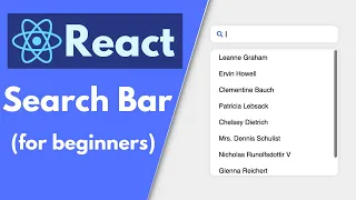 Make a Search Bar with React with API Calls Beginners Tutorial