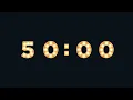 50 MINUTE TIMER Gentle Alarm Ultra 4K