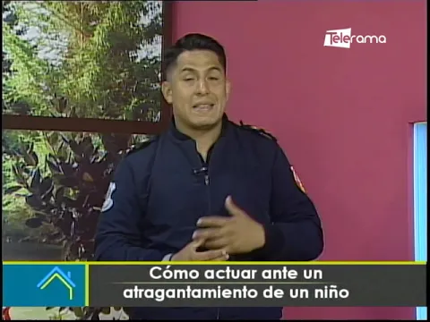 Cómo actuar ante un atragantamiento de un niño