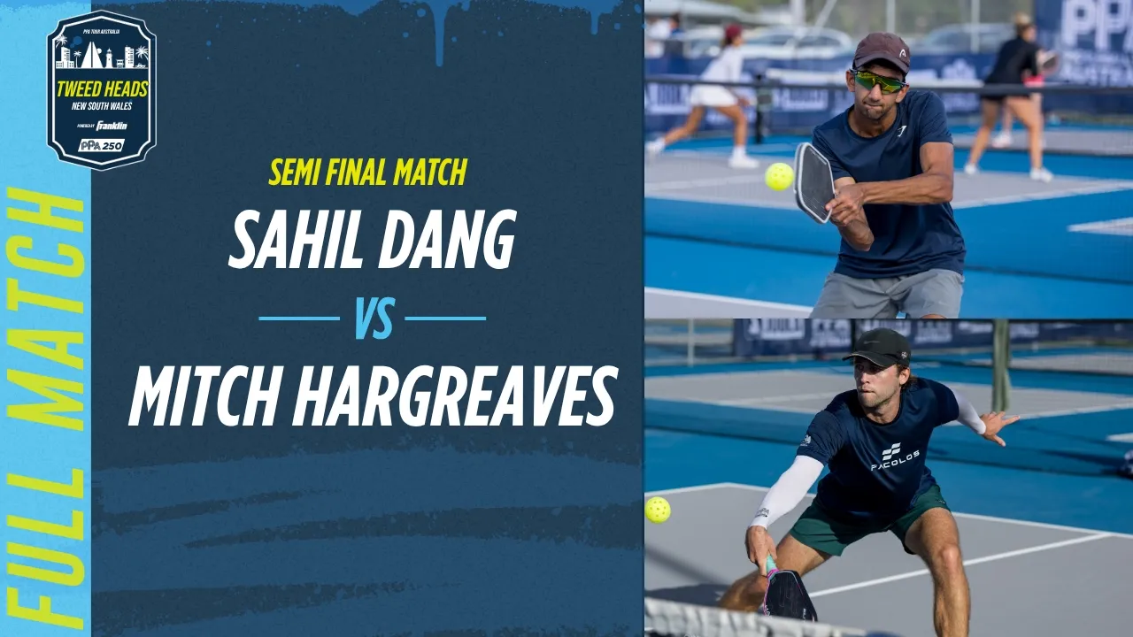 Mitchell Hargreaves vs Sahil Dang at the Tweed Heads PPA 250 | Semi Final Match