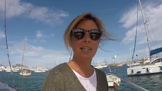 We Break Free. Loosing the mooring lines!Sailing Ocean Fox Ep 37