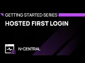 Hosted First Login