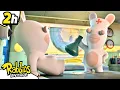 Download Lagu Rabbid got sick 🤒 | RABBIDS INVASION 🐰 | 2H Compilation | Cartoon for kids