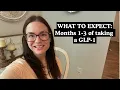 WHAT TO EXPECT MONTHS 1-3 ON A GLP1