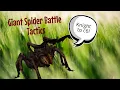 How to use Giant Spiders in combat - D D
