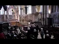 Funeral for Dudley Proctor at Lincoln Cathedral