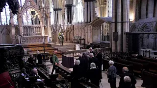 Funeral for Dudley Proctor at Lincoln Cathedral