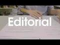 What does a book editor do