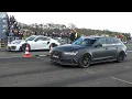 Lagu Supercars Drag Racing - DVX850 RS3, Novitec F12, iPE GT3 RS, 1000HP RS6 C7, Quicksilver R8, GT2 RS