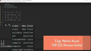 Python Swapping Values