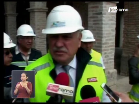 Alcalde recorrió las obras del parque La Libertad