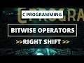 Bitwise Right Shift Operator C Programming