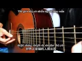 单身情歌 - Danshen Qingge (Bản tình ca đơn côi) Guitar + Lyric VietSub