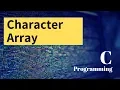 Character Array in C Programming Hindi
