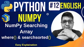 NumPy Searching Array where searchsorted Complete Python Numpy Tutorial