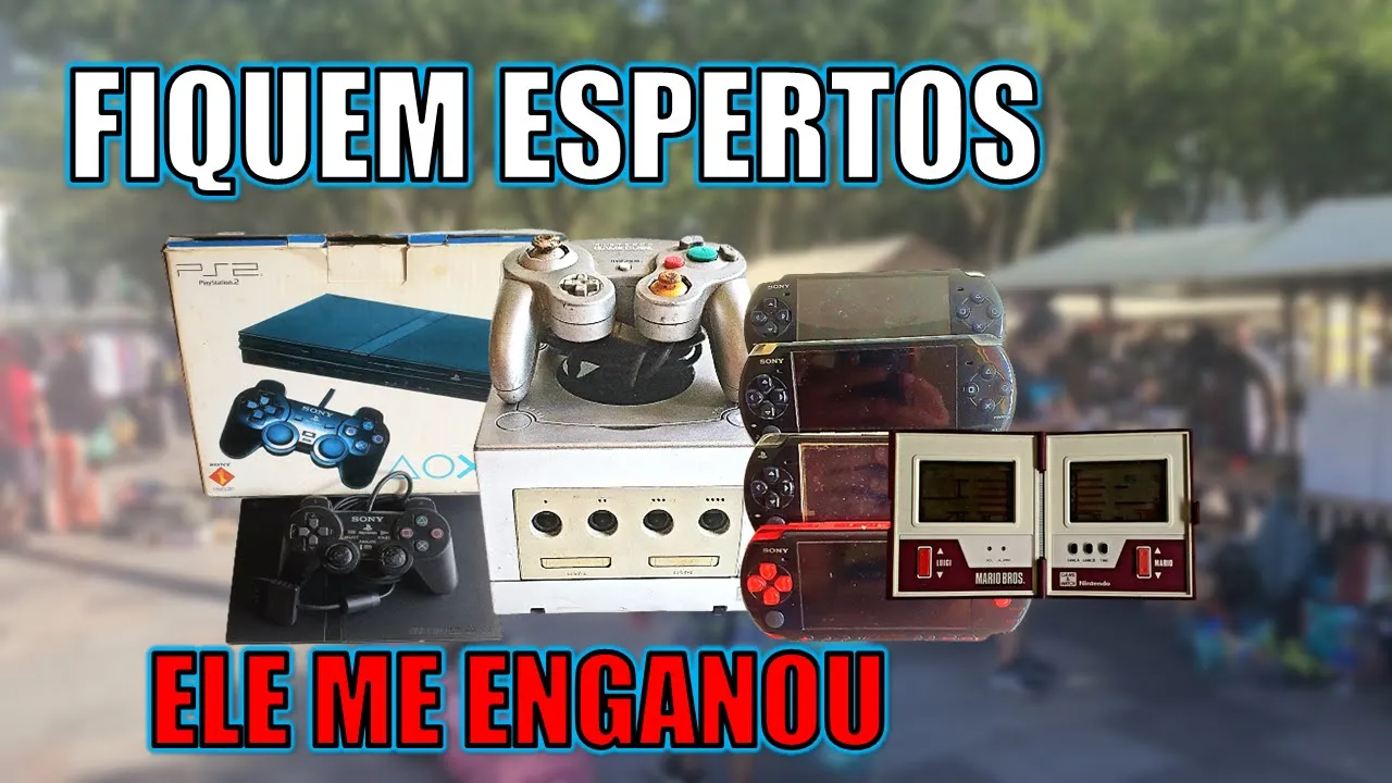 TOME MUITO CUIDADO ELE ME ENGANOU NESSA CAÇADA GAMER NA FEIRA DO ROLO