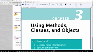 Java Programming 1 - Chapter 3 Lecture Part 1