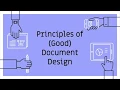 Principles of Document Deisgn