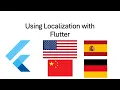 Advanced Flutter Topics Flutter Localization Internationalization