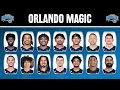 Orlando MAGIC Roster - Player Lineup Profile Update as of October 22