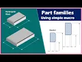 Part family using simple macro Variable programming CNC-Learning Rajeev Sreedharan