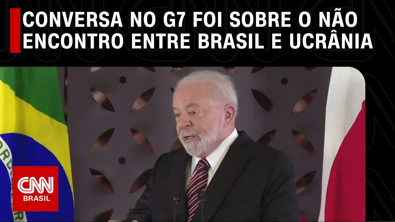 Conversa no G7 foi sobre o não encontro entre Brasil e Ucrânia | CNN PRIME TIME