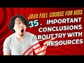 JAVA Coding Series 2024 - 35 Important Conclusions about Try with Resources