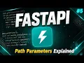 FastAPI Tutorial - Path Parameters Explained Dynamic URLs 2026