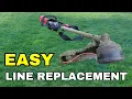 How to Restring Milwaukee Weed Eater