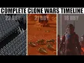 The COMPLETE Timeline of the Clone Wars - Every Battle
