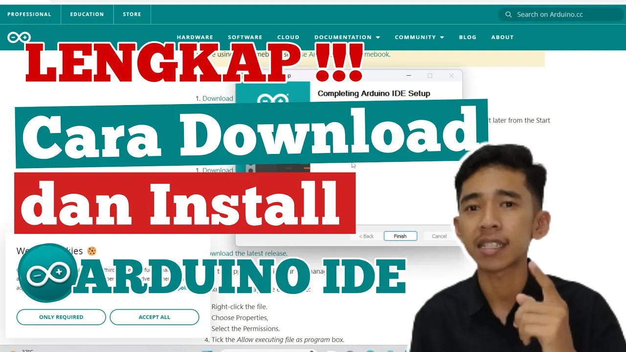 Cara Download dan Install ARDUINO IDE di Laptop | Cara Download Arduino IDE di Laptop