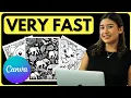 How to Create Coloring Pages in Canva Step-by-step in 2024