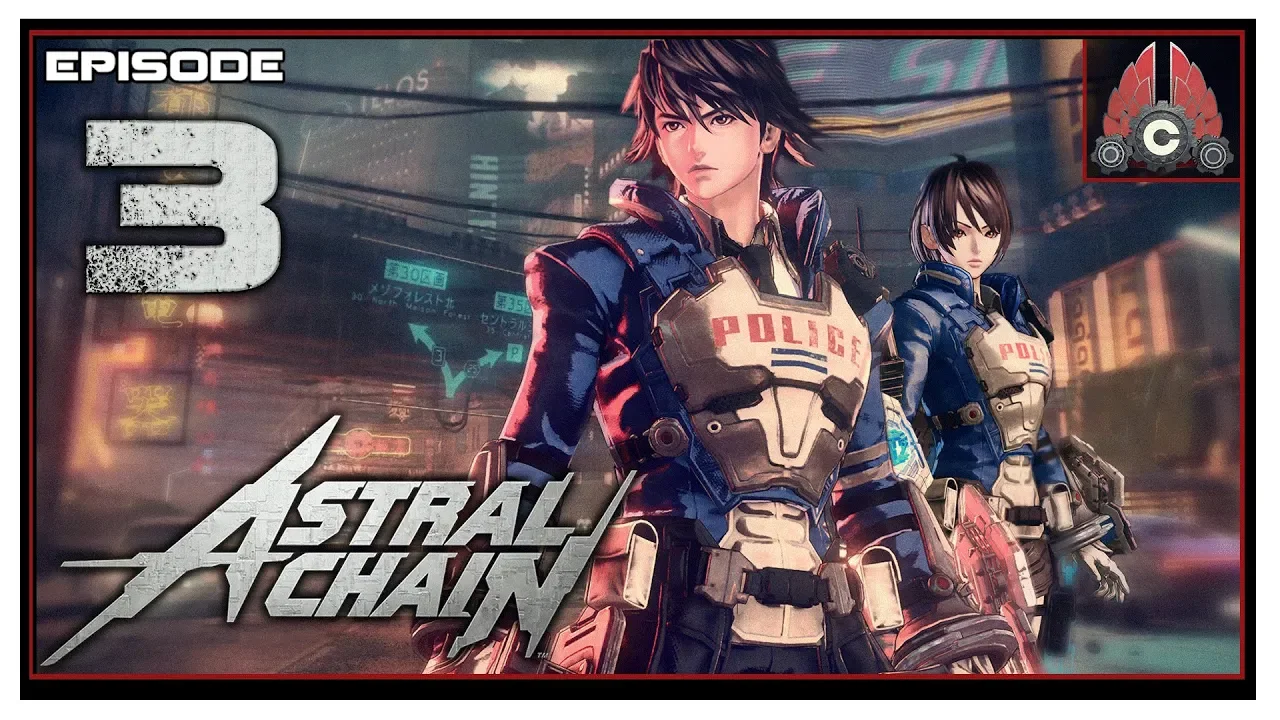 Let's Play Astral Chain With CohhCarnage - Episode 3