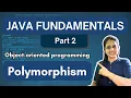 Polymorphism in Java Java Fundamentals OOPS Tutorial