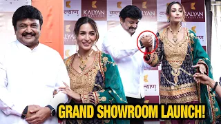 Malaika Arora & Prabhu Ganesan Grand Entry At Kalyan Jewellers Mulund Launch!