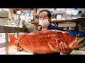 Download Lagu Japans straatvoedsel - Gigantische Rode Kinavis Okinawa zeevruchten Japan