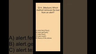 Selenium with Java - Topic 5 Page Object Model POM 3 MCQ Questions QA Automation