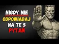 Lagu 5 Pytań, Które Zadają Kłamcy, Żeby Tobą Manipulować  | Stoicyzm