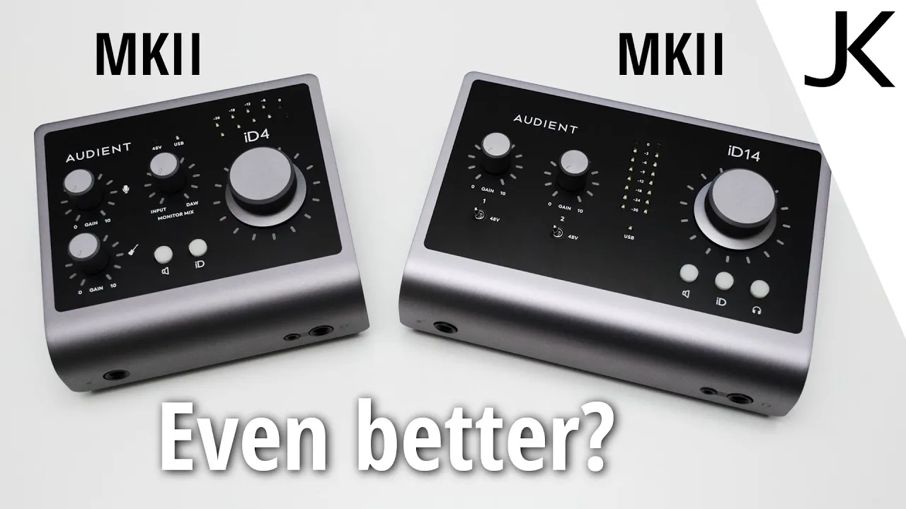 Outline Video Audient iD4 MKII and iD14 MKII - Audio Interface Review