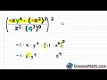 Product and Power Rules for Exponents