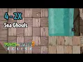 Plants vs Zombies 2 Eclise Alpha 4-2X Sea Ghouls