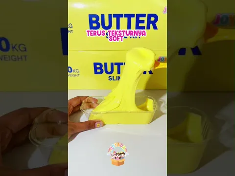 🧈💗BUTTER SLIME KIT JOYBOX IS HERE! 💛Siapa yang siap bikin Butter Slime sendiri? 😍 #joybox #slime