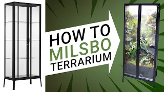 IKEA Milsbo - How to convert it into a terrarium
