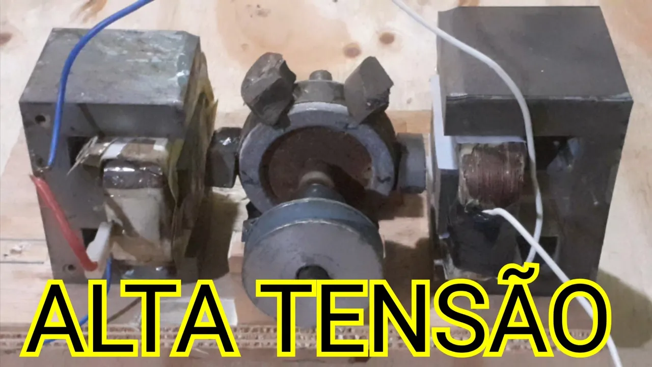 GERADOR SUPER ALTA VOLTAGEM BOM PRA SE FAZER EM CASA