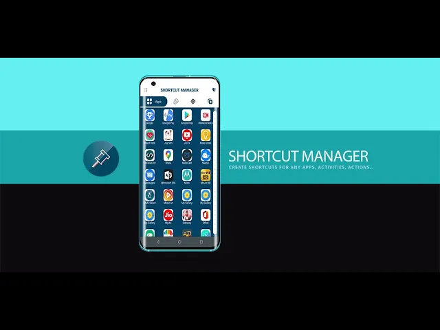 App shortcut manager for Android app demo