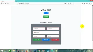 Spring Boot Angular 8 example Spring Data JPA REST MySQL SQL Workbench CRUD example