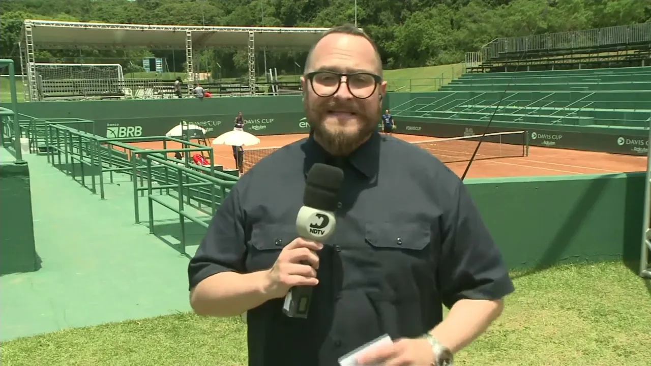 Copa Davis começa nessa sexta-feira em Florianópolis